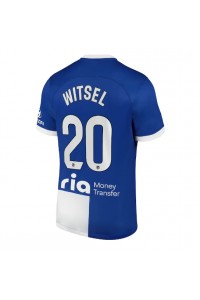 Atletico Madrid Axel Witsel #20 Fotballdrakt Borte Klær 2023-24 Korte ermer